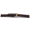 Watch strap Universal H348G Leather Brown 22mm